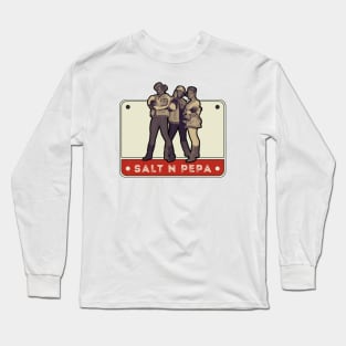 Salt n pepa//original vintage for fans Long Sleeve T-Shirt